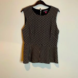 Vince Camuto peplum shirt.